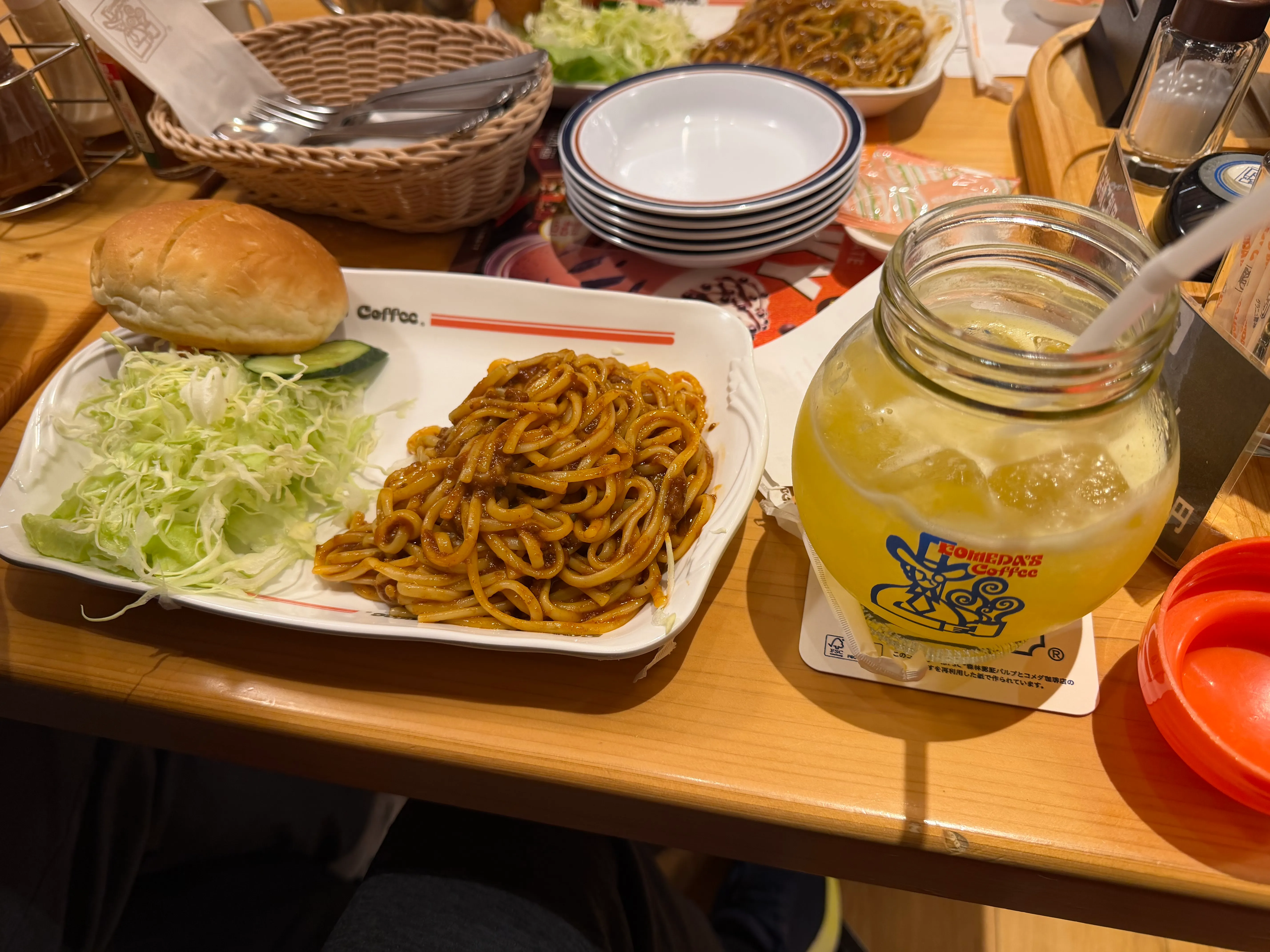 コメダでランチ