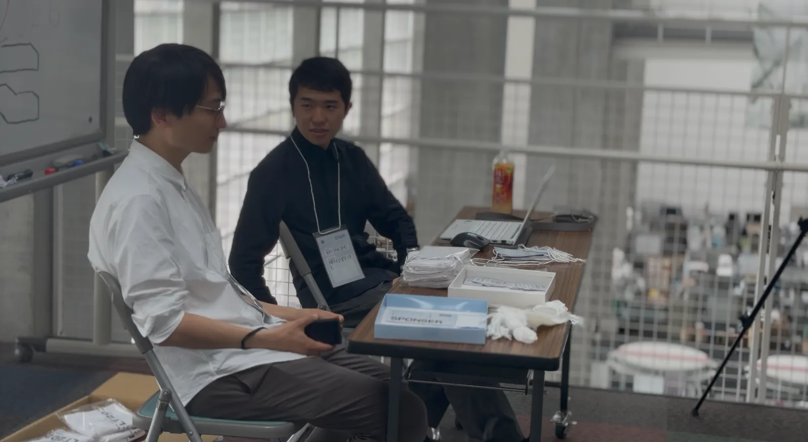 受付の様子