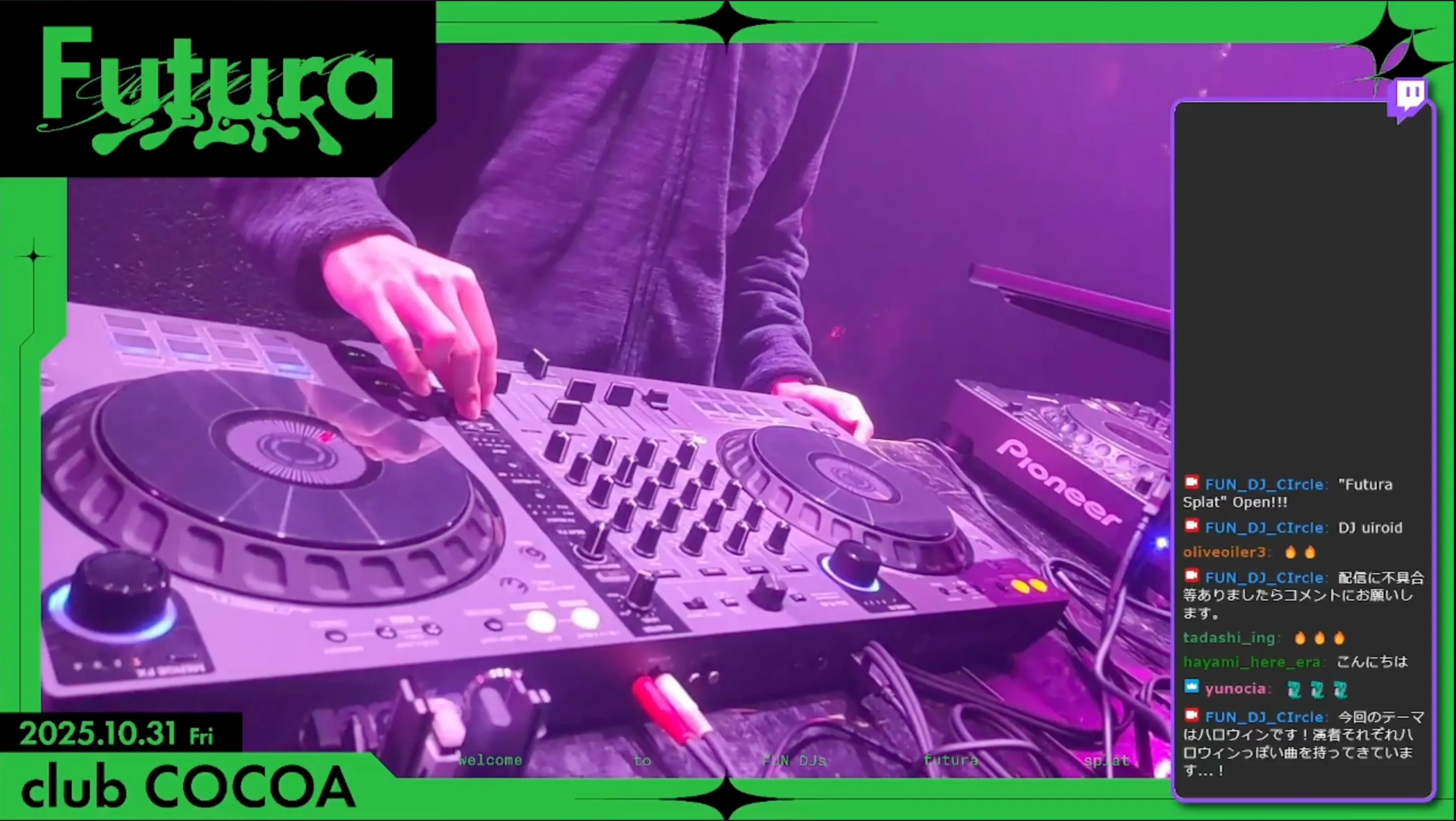 ボカロ系多めで参加したDJイベント