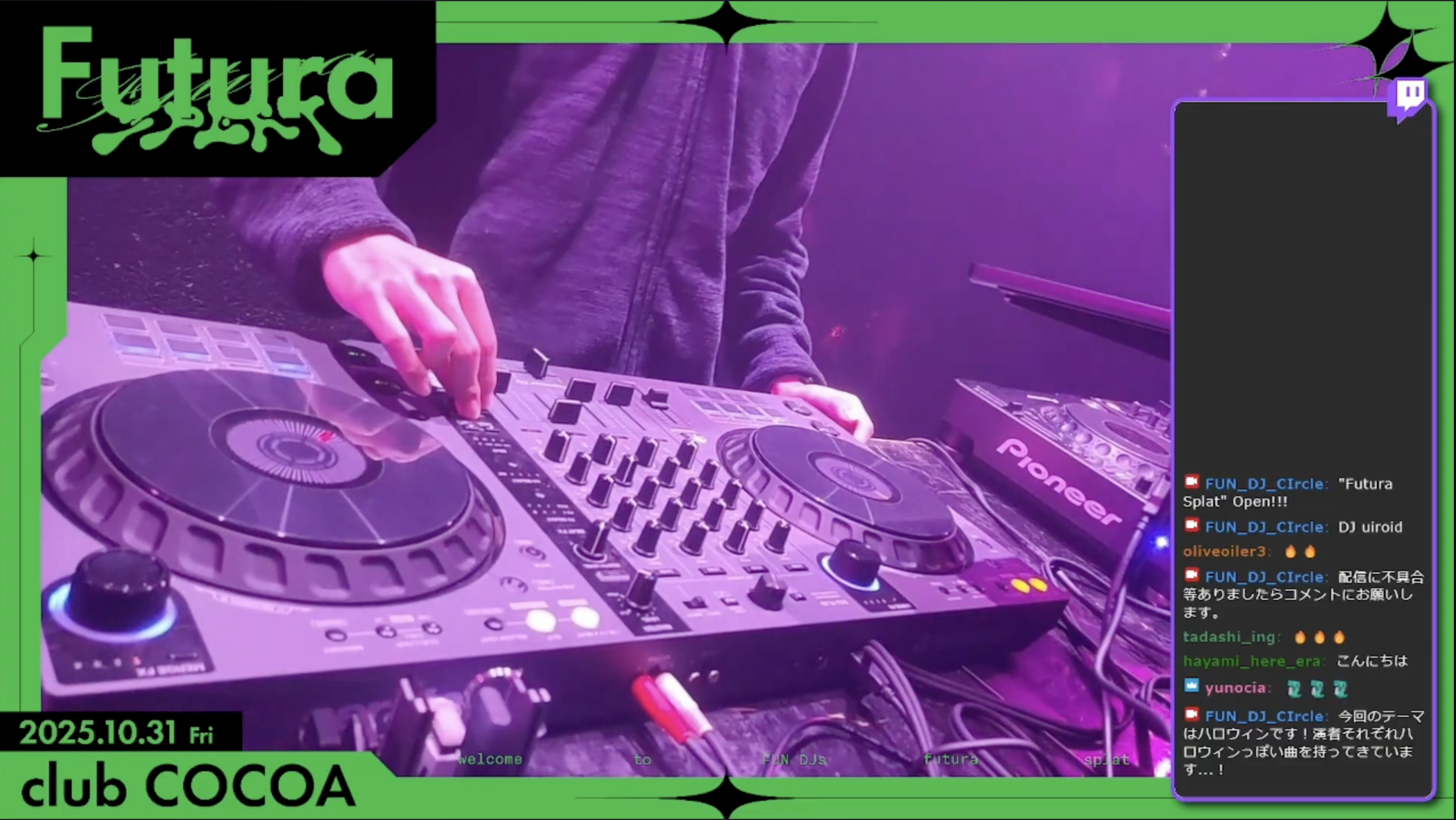 ボカロ系多めで参加したDJイベント